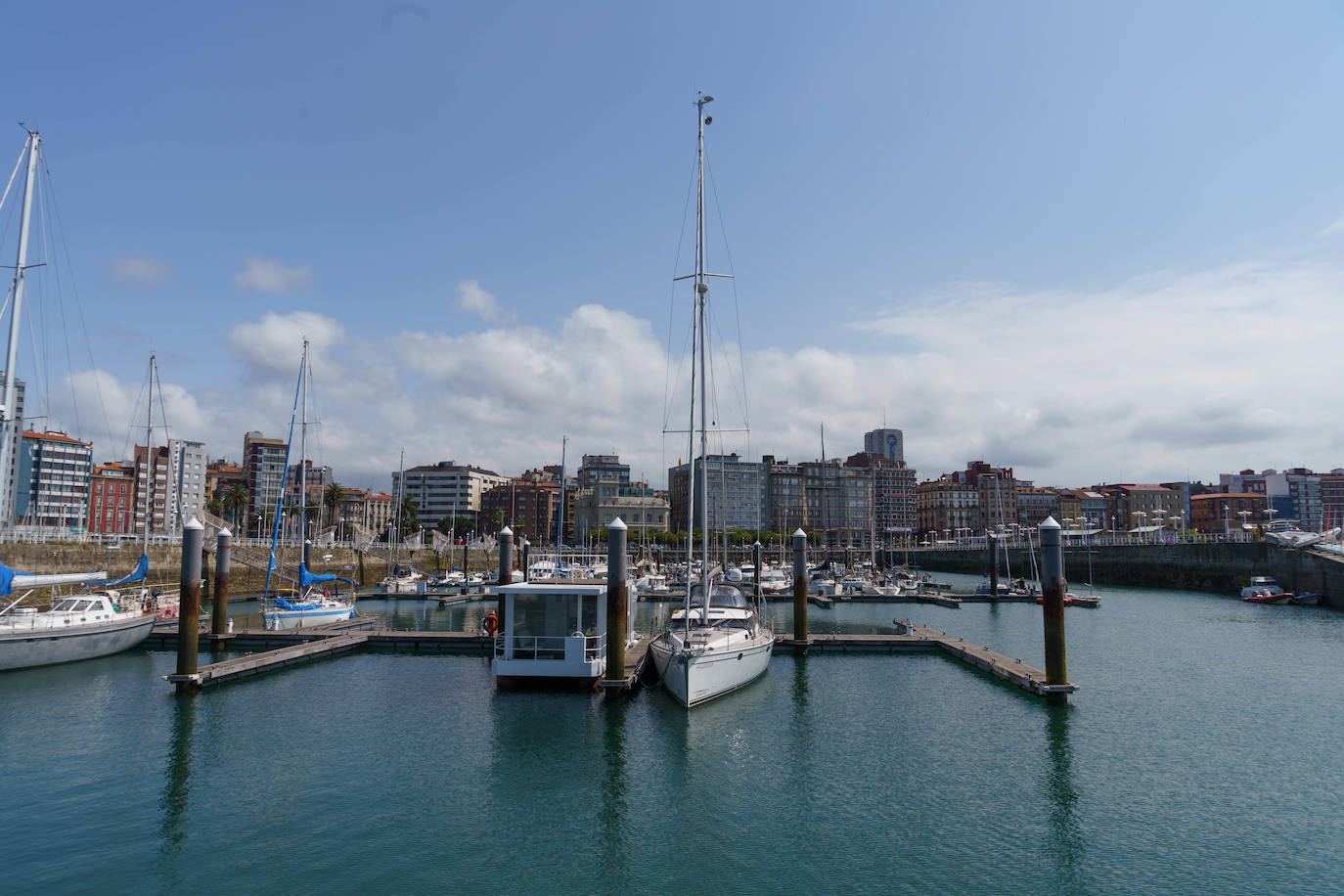 Fotos: Gijón desde el mar, otra forma de disfrutar de la ciudad