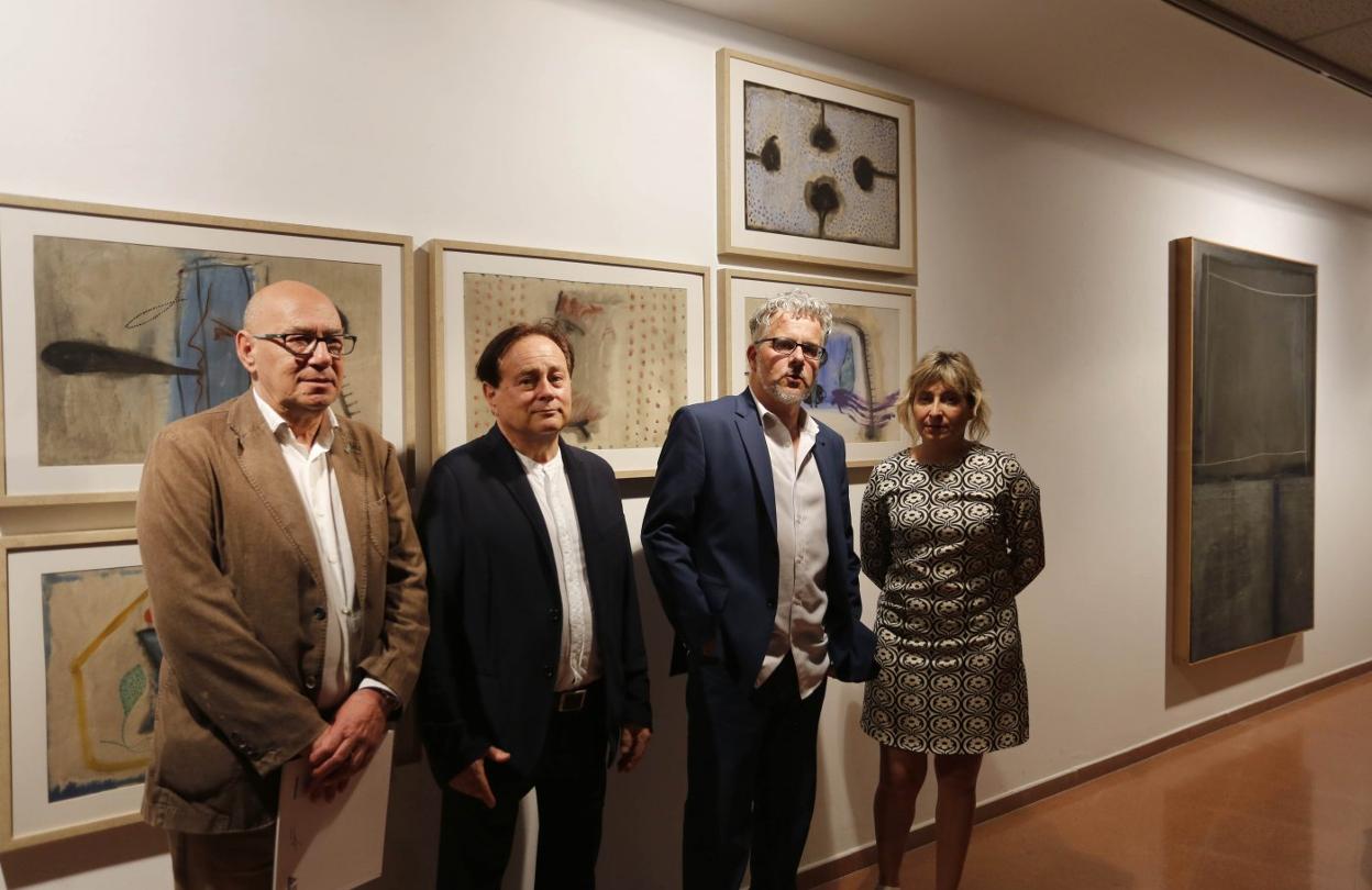 Jorge Luis Suárez, Humberto García del Villar, Ángel Antonio Rodríguez y Anabel Barrio. 