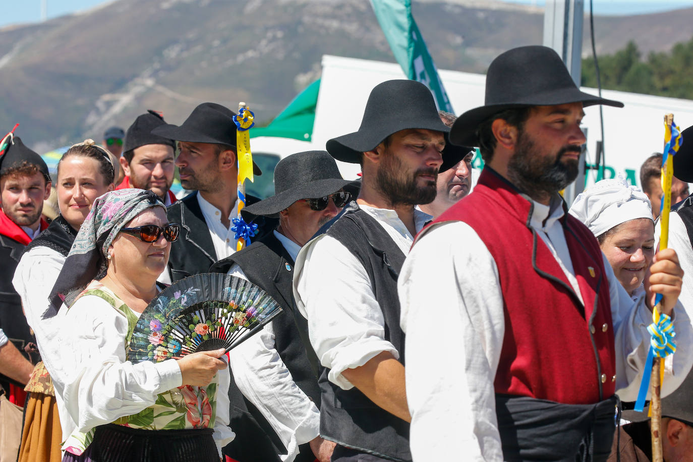 Fotos: Julio Fernández y Sonia Areces se dan el &#039;sí quiero&#039; en la boda vaqueira de Aristébano