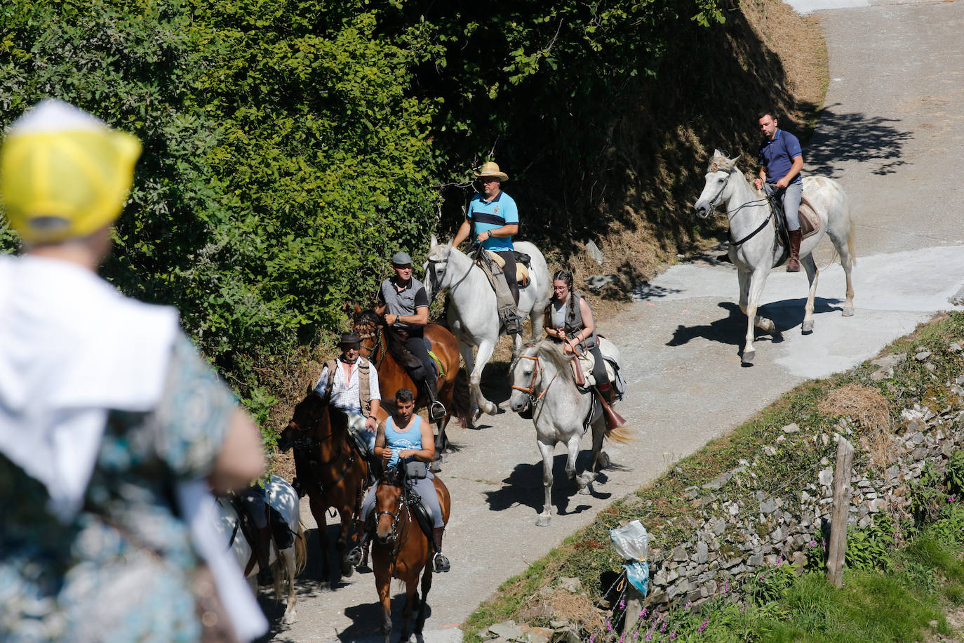Fotos: Julio Fernández y Sonia Areces se dan el &#039;sí quiero&#039; en la boda vaqueira de Aristébano