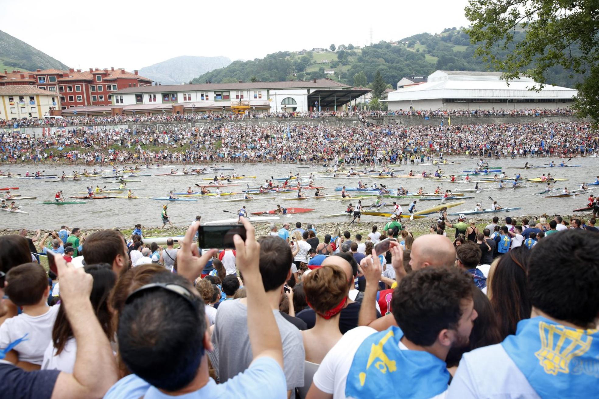 Nostalgia. La última edición del Descenso del Sella se celebró en agosto de 2019.