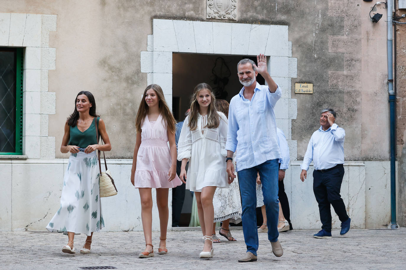 Fotos: La esperada primera imagen de la Familia Real al completo en Mallorca