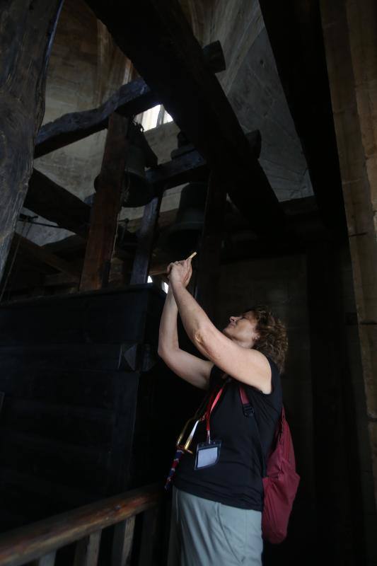 Fotos: La torre de la Catedral de Oviedo abre sus puertas tras su rehabilitación