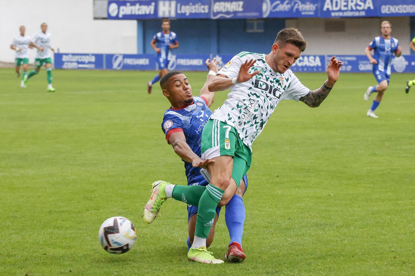 Fotos: Las mejores imágenes del Real Avilés - Real Oviedo
