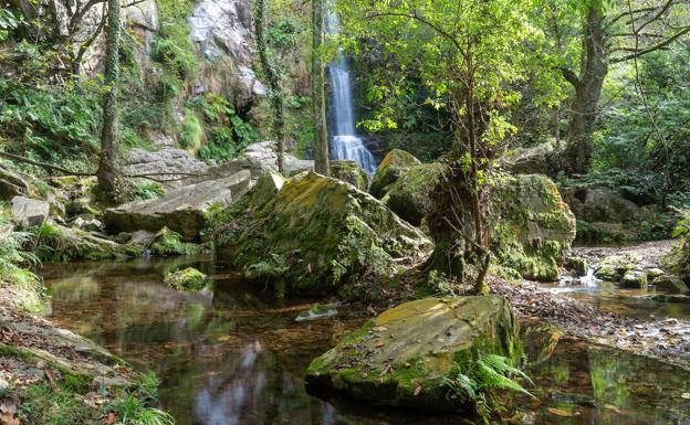 Cascadas de Oneta en Villayón 