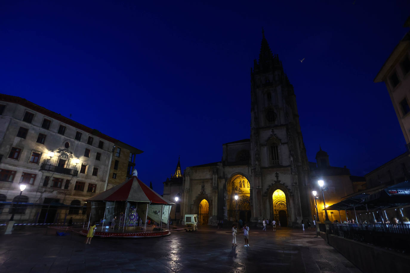 La catedral de Oviedo.