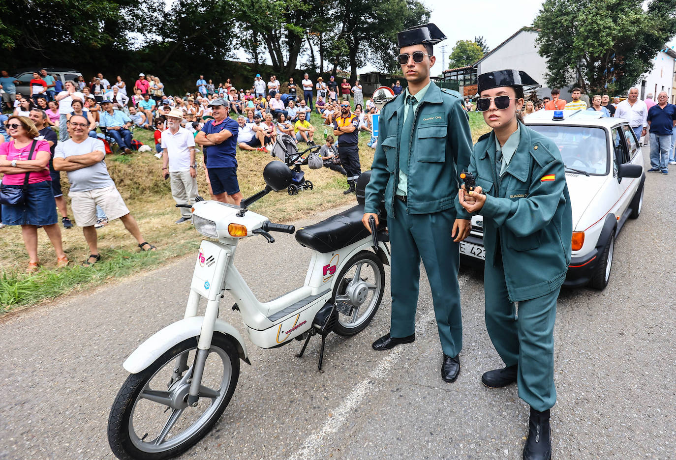 Fotos: Carrozas que sueñan con ser Pueblo Ejemplar de Asturias