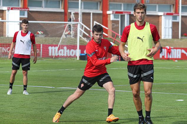Fotos: Entrenamiento del Sporting (16-08-22)
