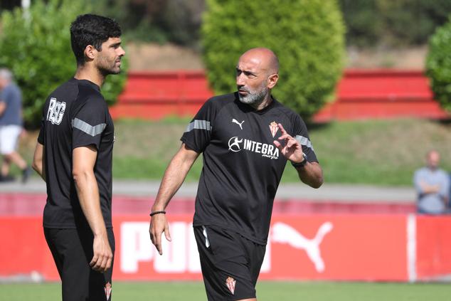 Fotos: Entrenamiento del Sporting (16-08-22)