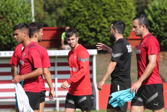Fotos: Entrenamiento del Sporting (16-08-22)