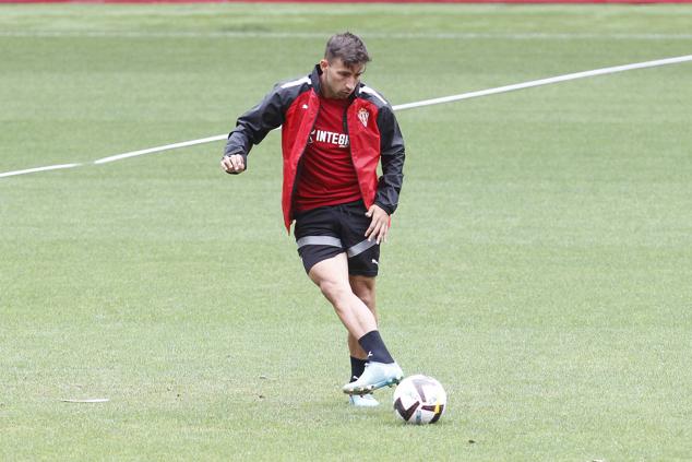 Fotos: Entrenamiento del Sporting (17-08-22)