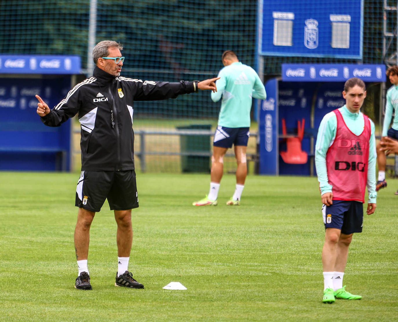 Fotos: Entrenamiento del Oviedo (18-08-22)