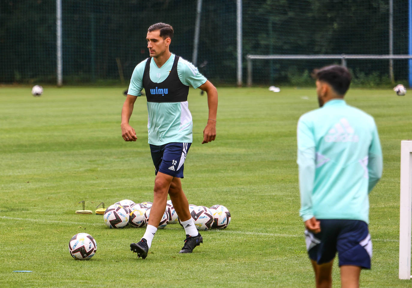 Fotos: Entrenamiento del Oviedo (18-08-22)