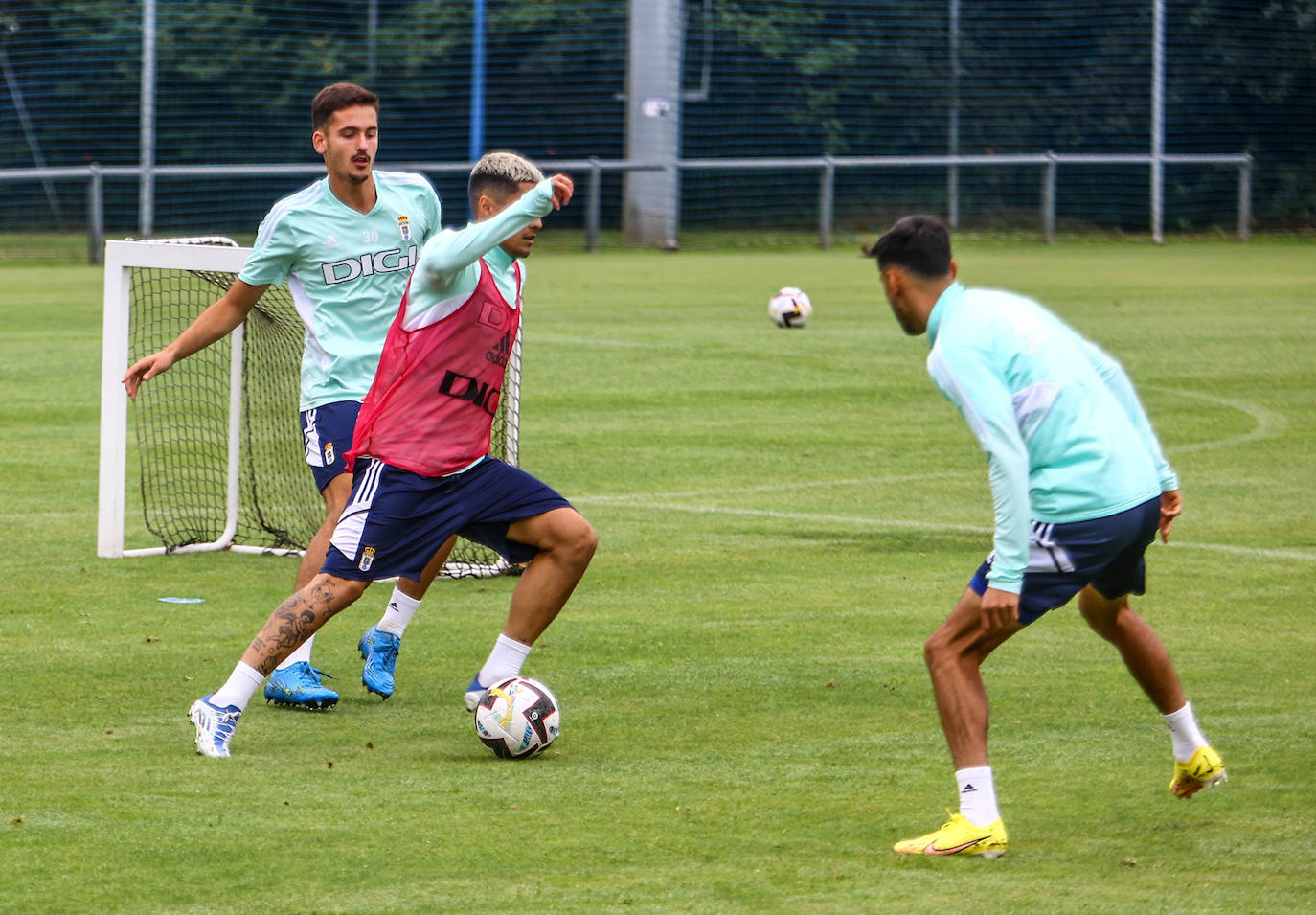 Fotos: Entrenamiento del Oviedo (18-08-22)