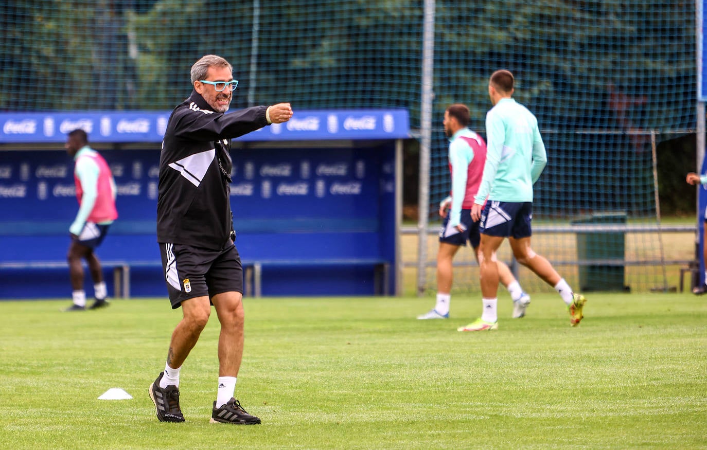 Fotos: Entrenamiento del Oviedo (18-08-22)