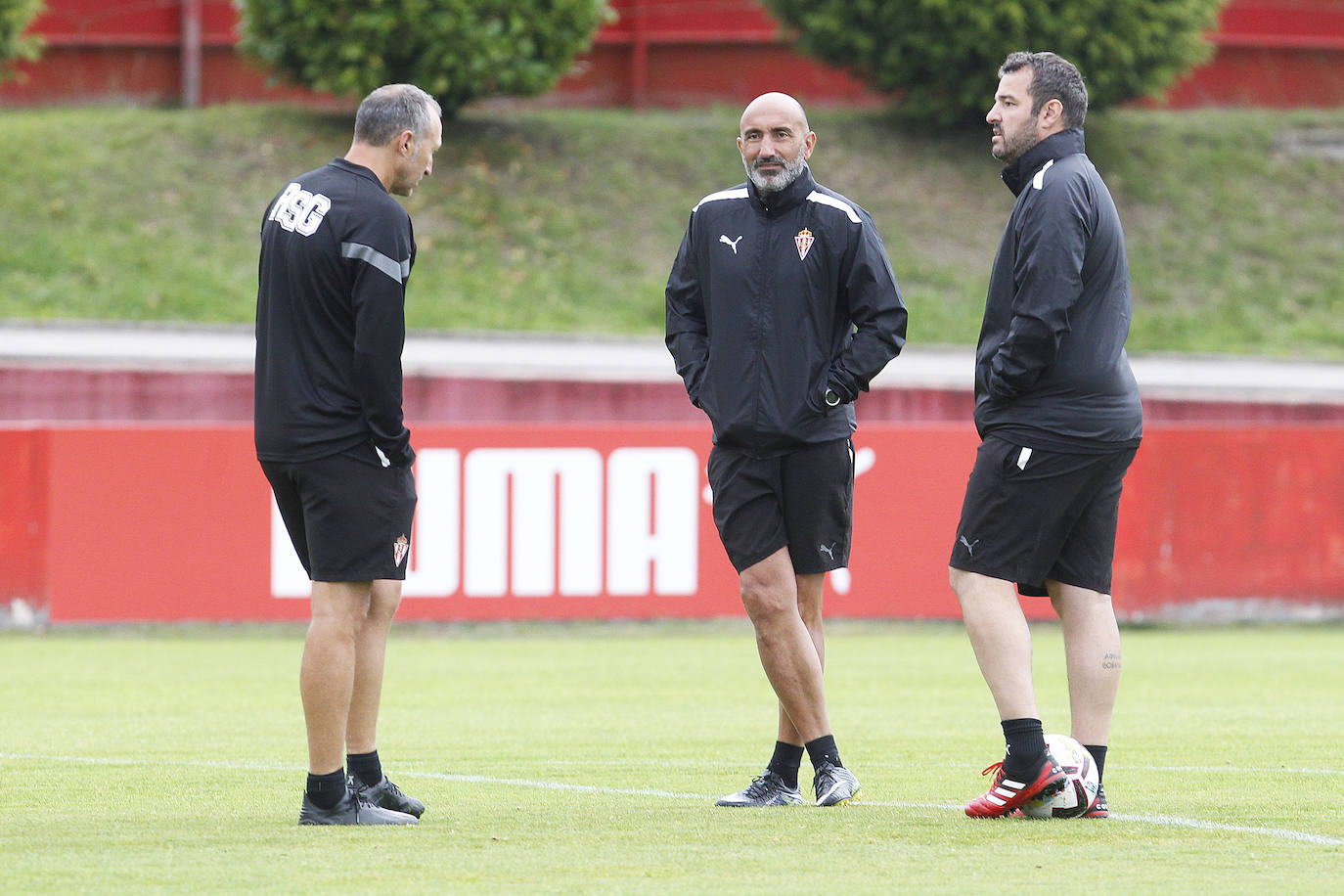 Fotos: Entrenamiento del Sporting (18-08-22)