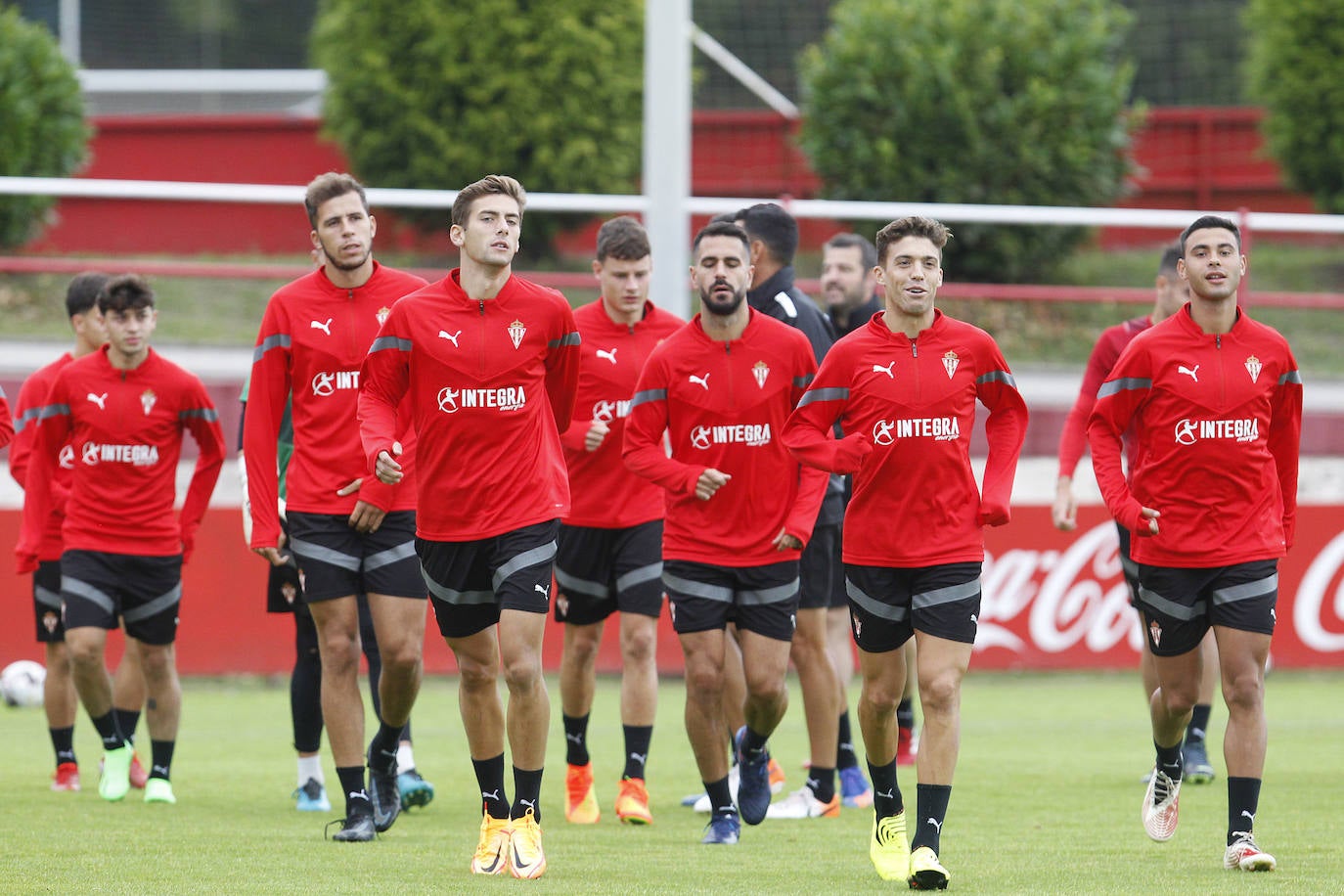 Fotos: Entrenamiento del Sporting (18-08-22)