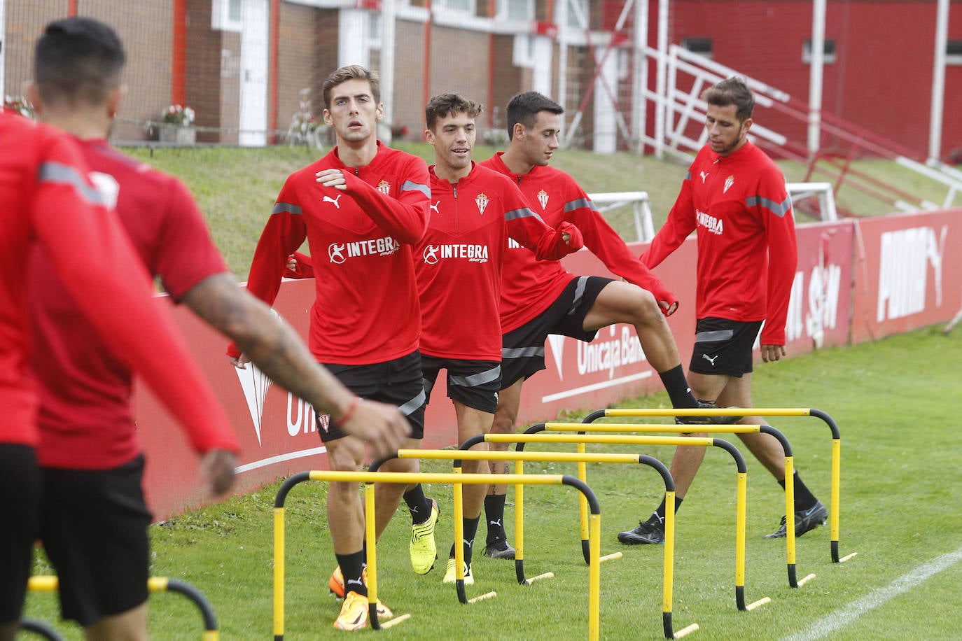 Fotos: Entrenamiento del Sporting (18-08-22)