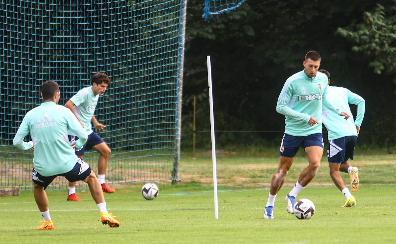 Fotos: Entrenamiento del Real Oviedo (20/08/2022)
