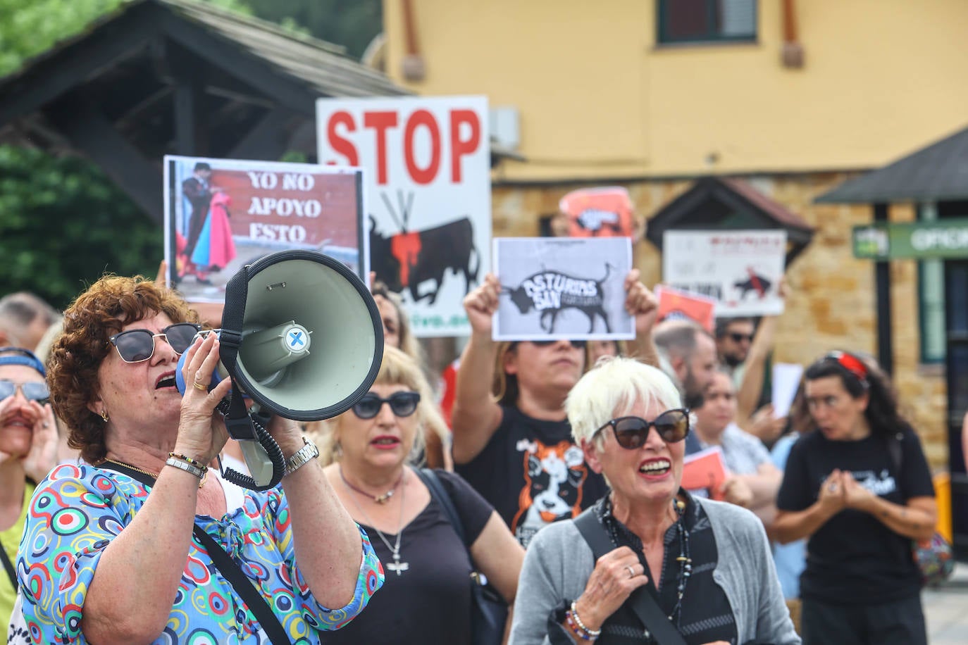 Fotos: Tensión y toros en Benia de Onís