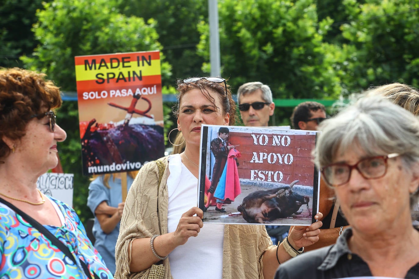 Fotos: Tensión y toros en Benia de Onís