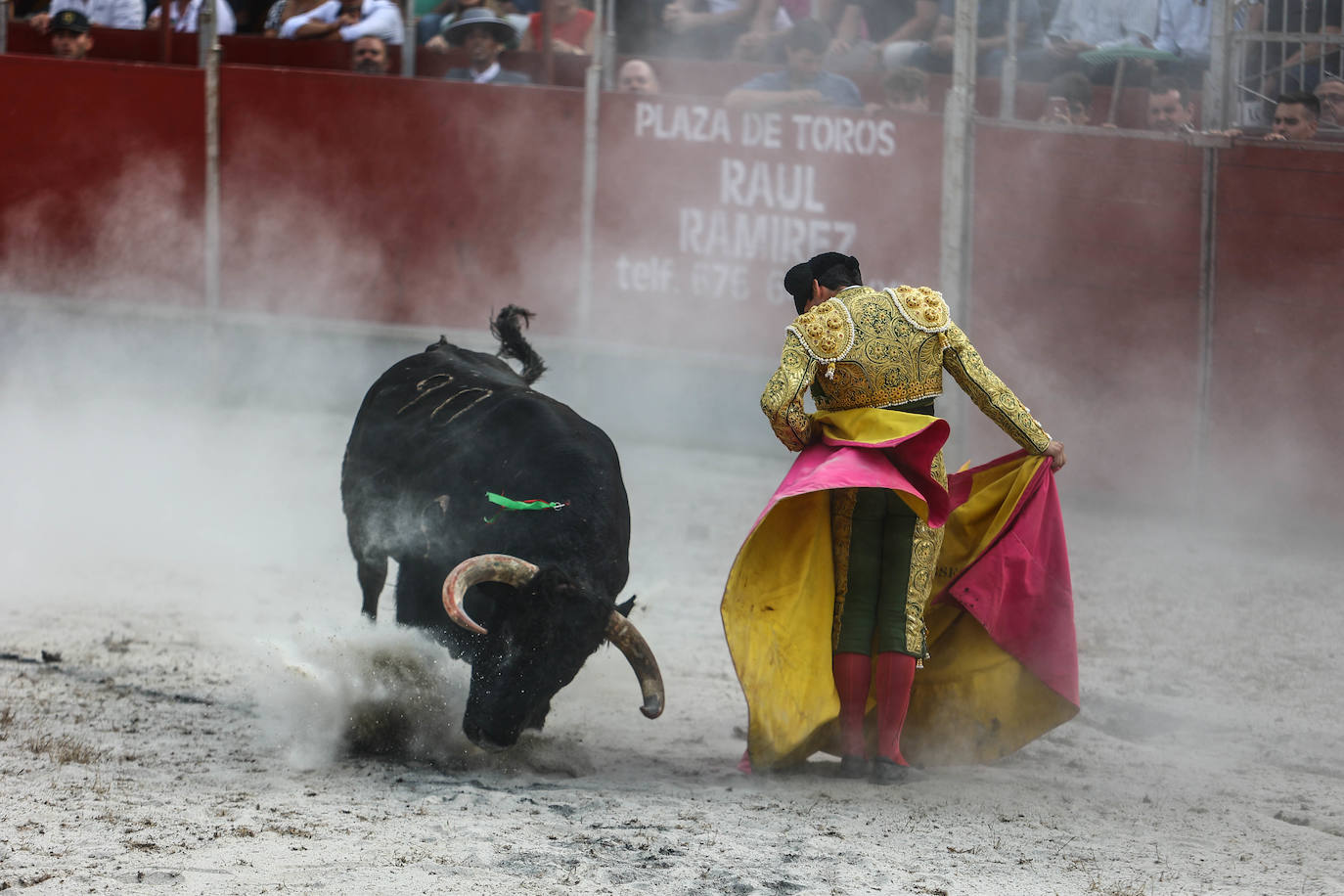 Fotos: Tensión y toros en Benia de Onís