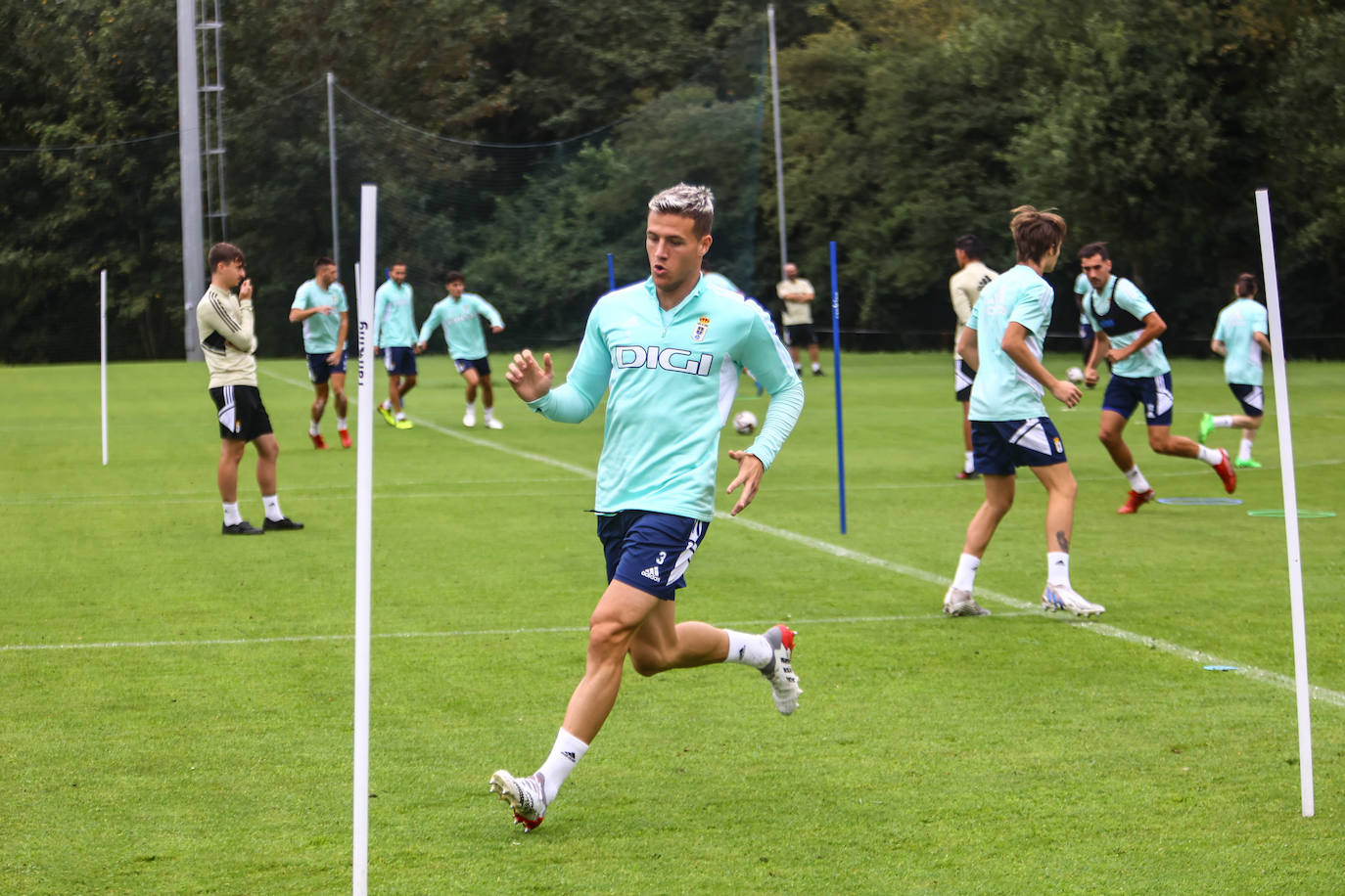 Fotos: Entrenamiento del Real Oviedo (24/08/2022)