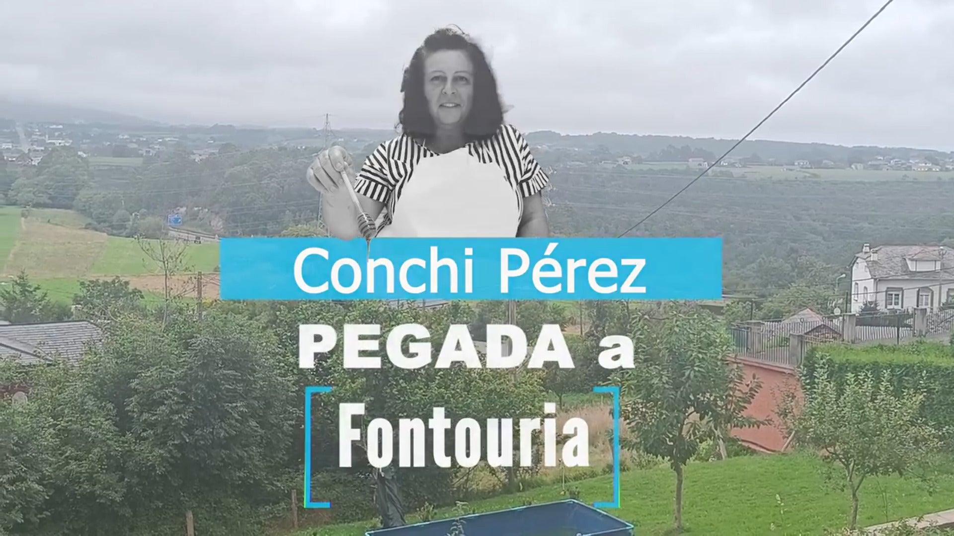 Conchi Pérez, pegada a Fontouria