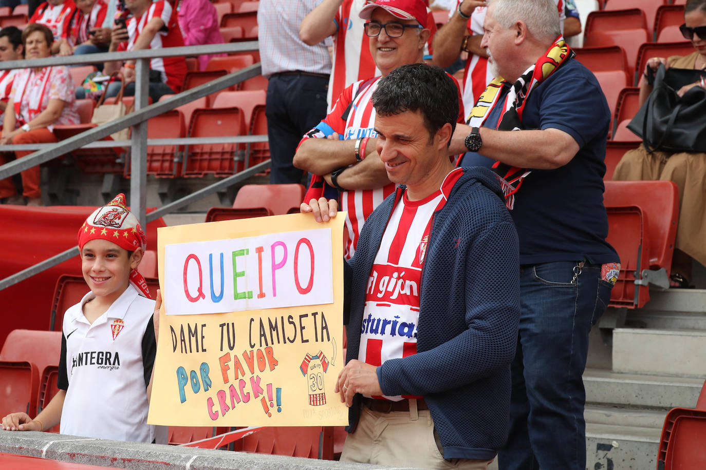 Fotos: ¿Estuviste en el Sporting - Burgos? ¡Búscate!