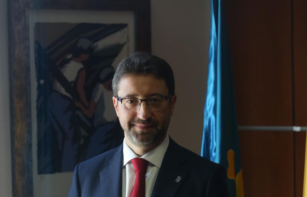 El consejero de Industria, Enrique Fernández. 