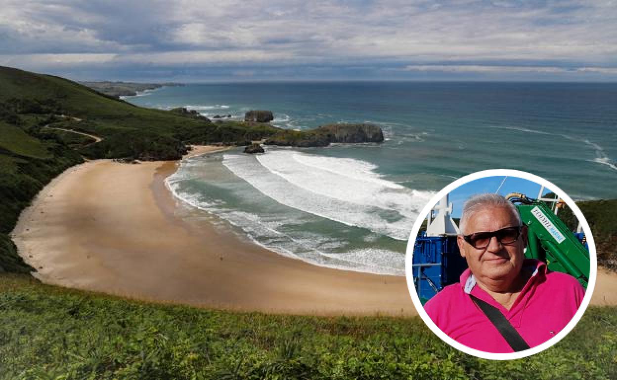Playa de Torimbia, en Llanes.