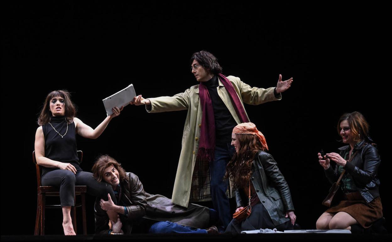 Representación de la ópera 'Adriana de Lecouvreur' en el Teatro Campoamor el pasado mes de enero.