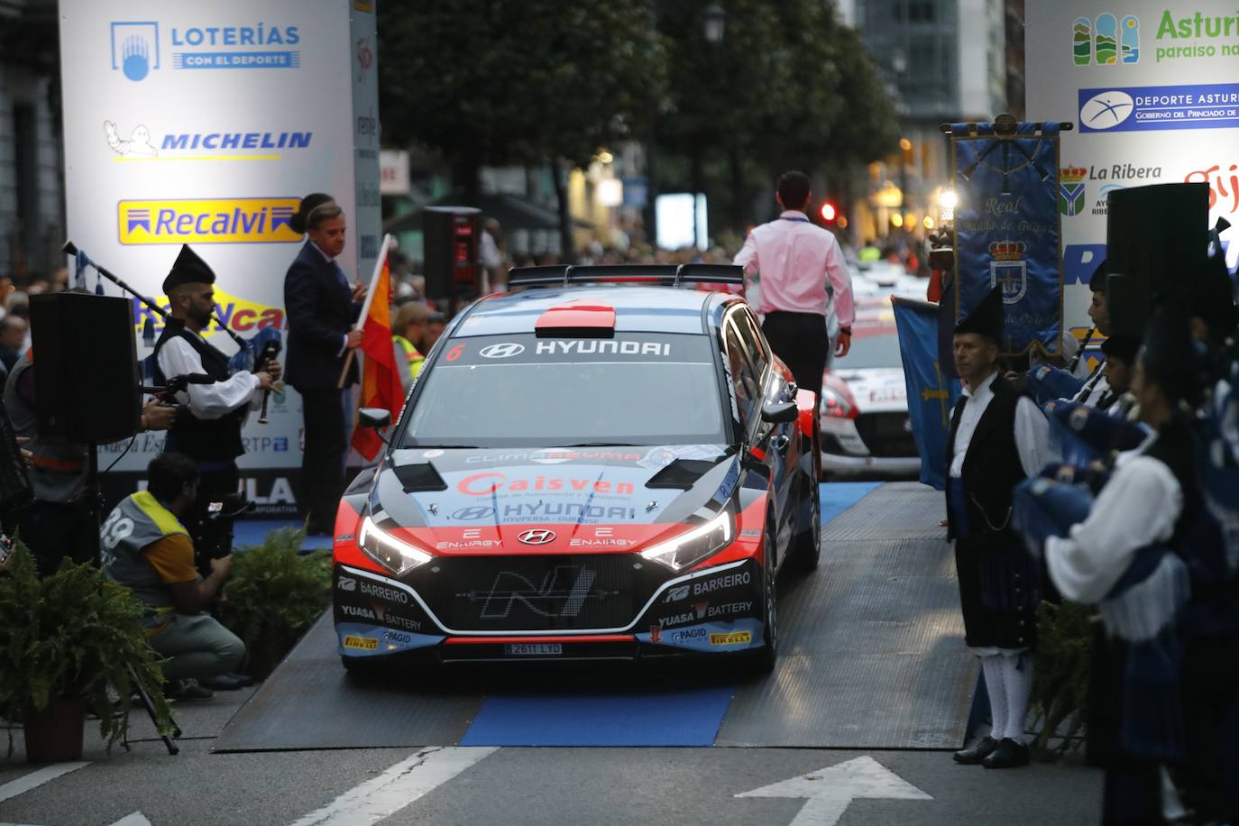 Fotos: Arrancan los motores de la Rally Blendio Princesa de Asturias