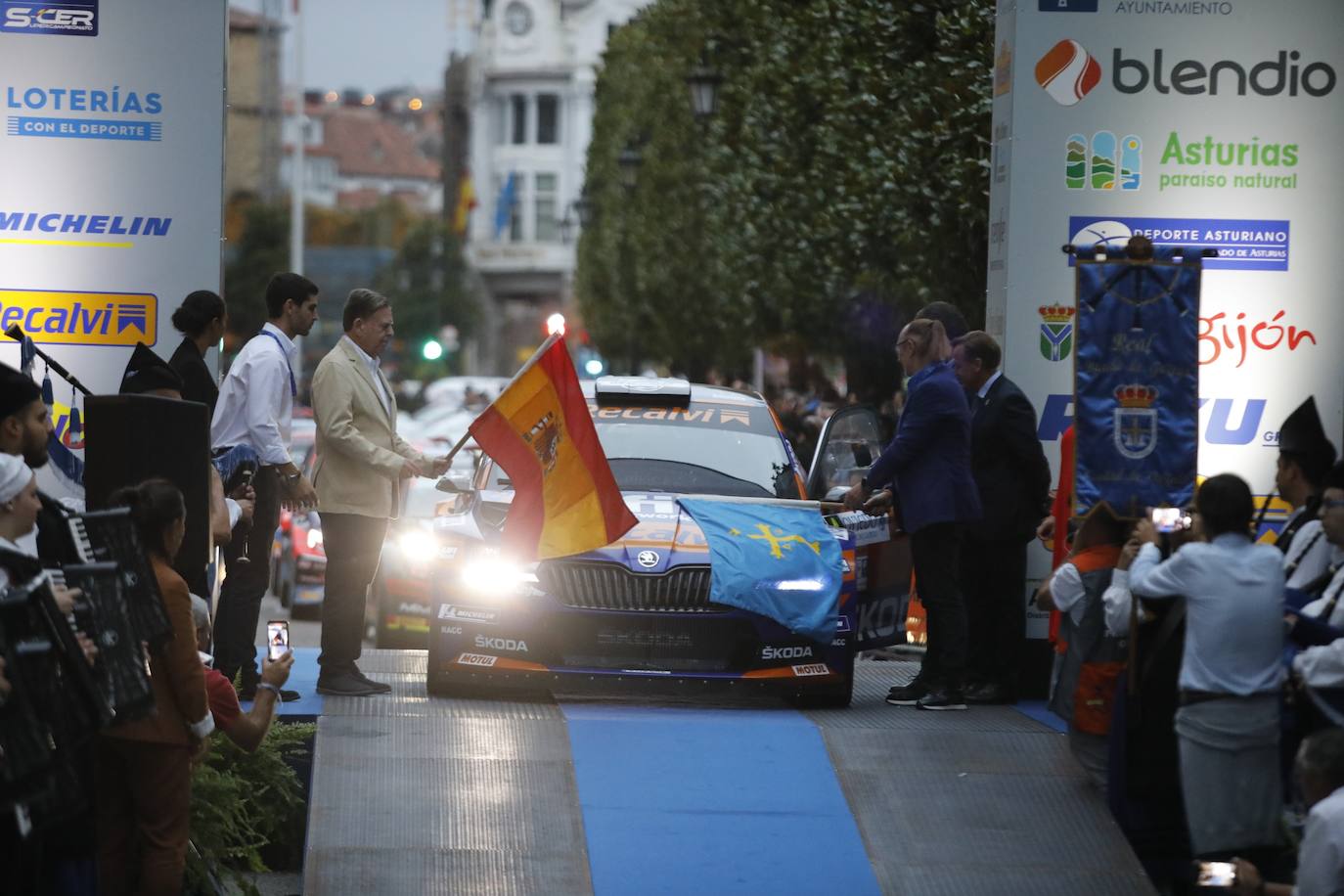 Fotos: Arrancan los motores de la Rally Blendio Princesa de Asturias