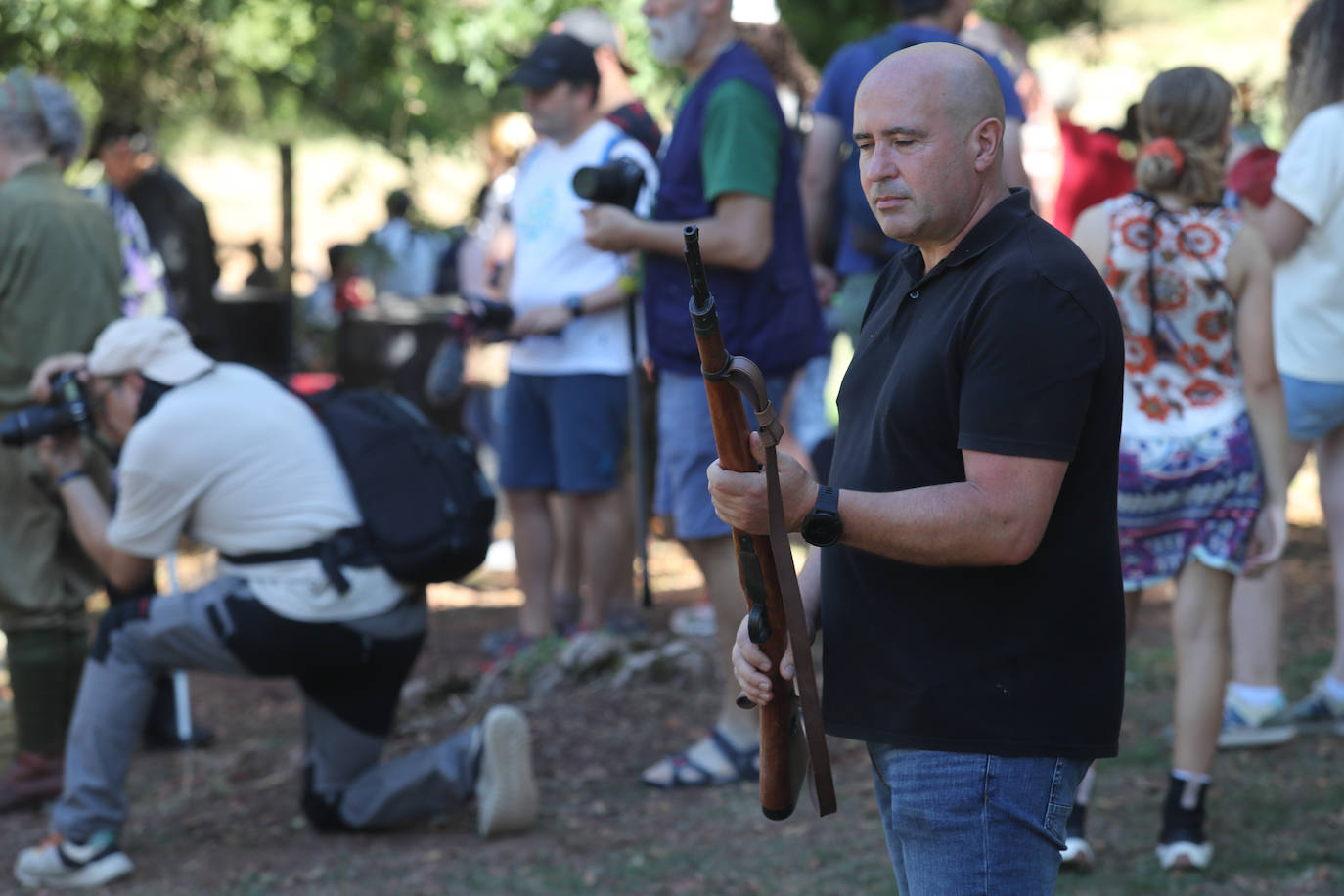 Fotos: Candamo vuelve a las armas