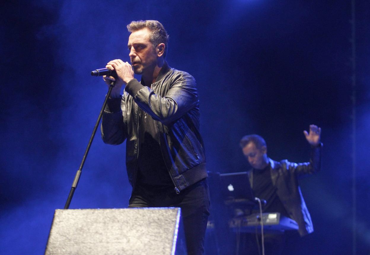 OBK en una actuación en Gijón. 