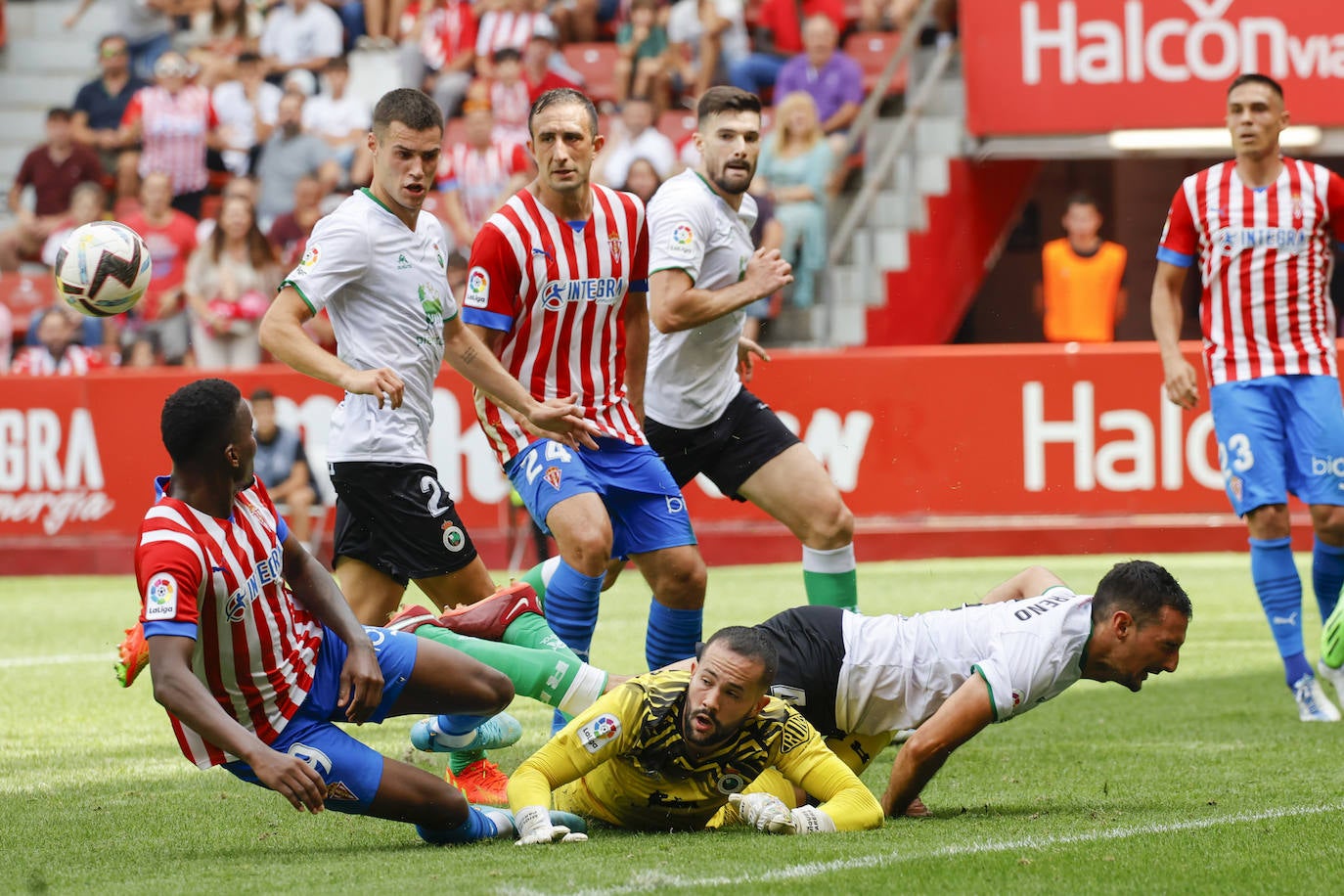 Fotos: Las mejores jugadas del Sporting - Racing