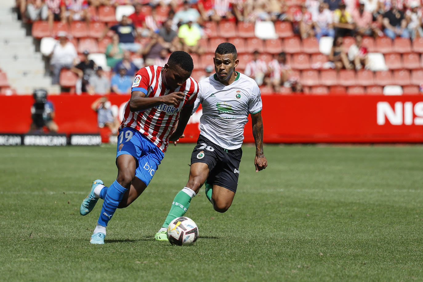 Fotos: Las mejores jugadas del Sporting - Racing