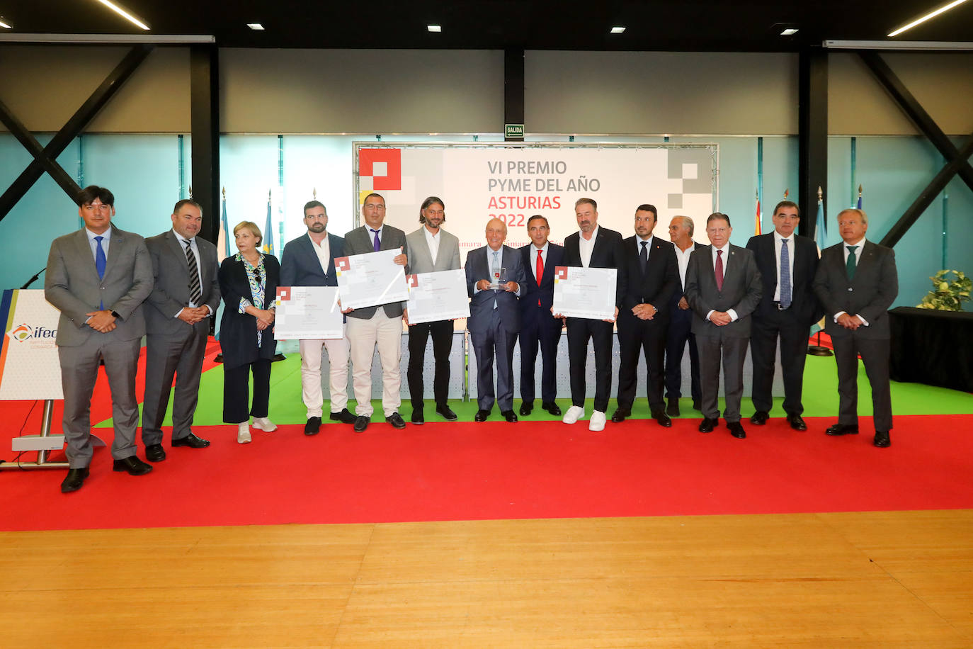 Fotos: VI Premio PYME del Año de Asturias 2022