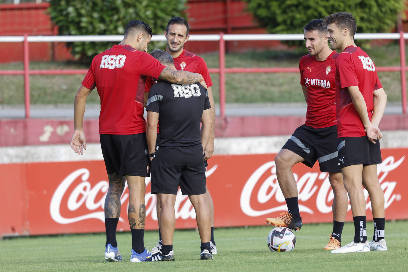 Fotos: Entrenamiento del Sporting (15-09-22)