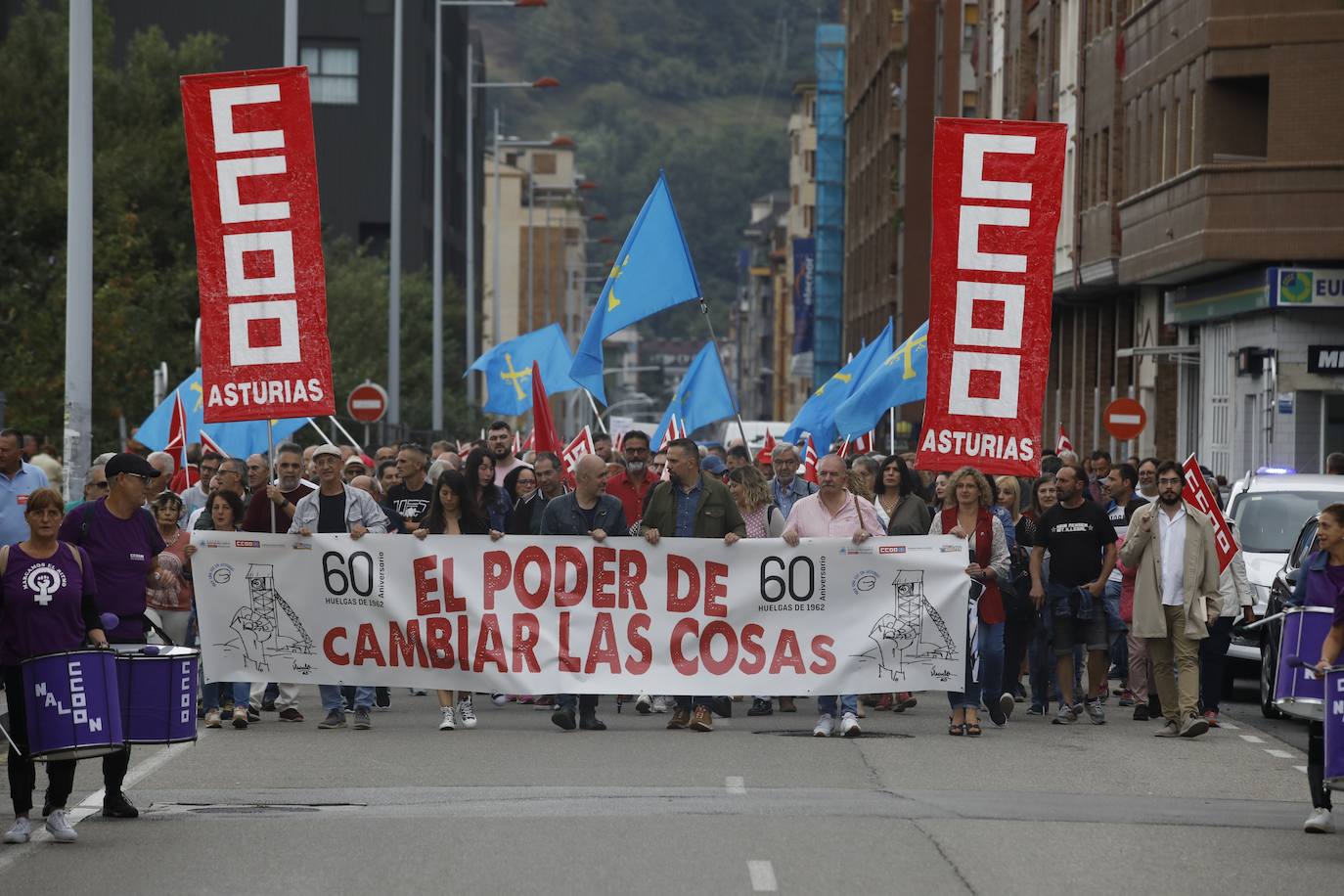 Fotos: Marcha en homenaje a los «hombres y mujeres que tuvieron coraje y valentía»