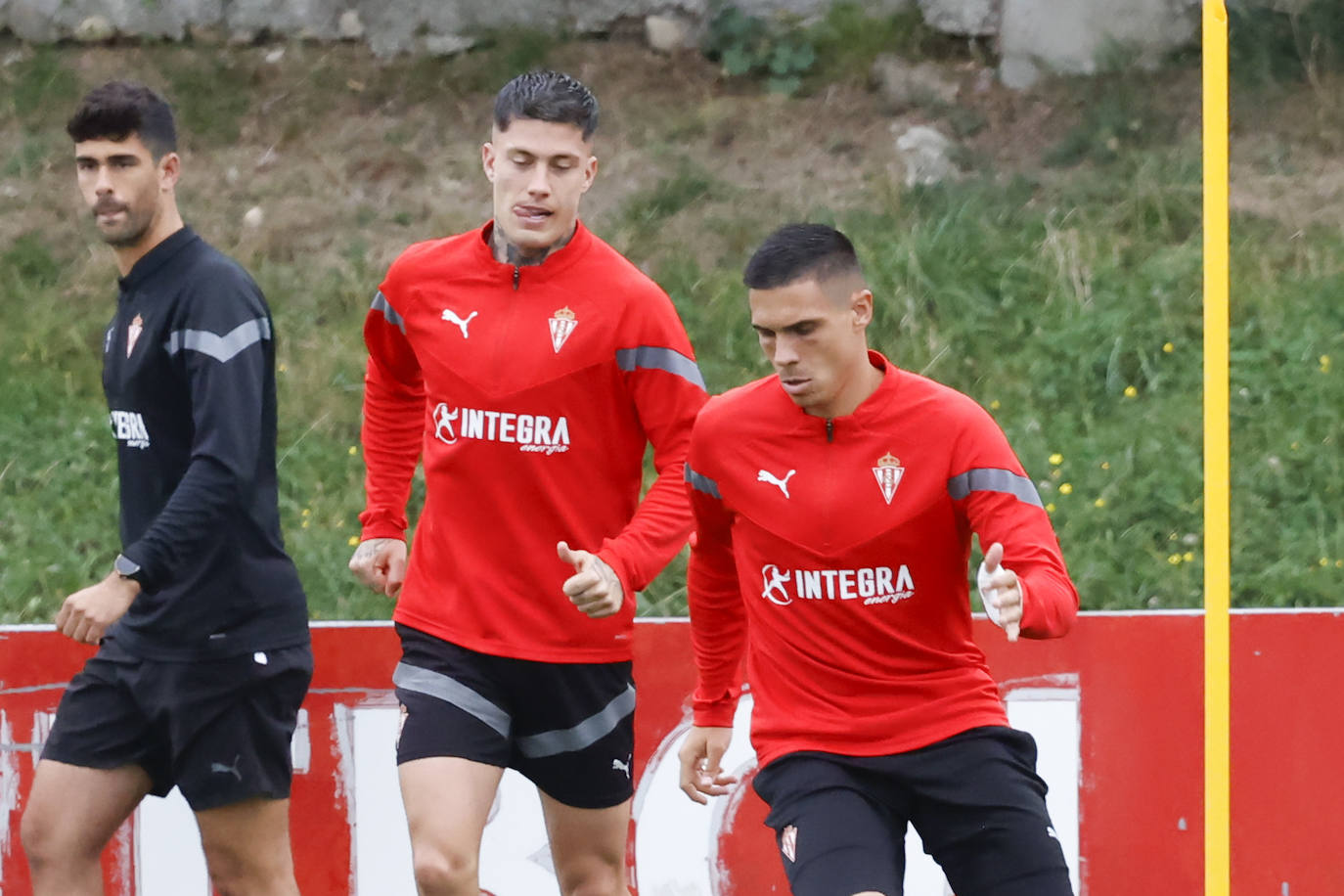 Fotos: Entrenamiento del Sporting (16-09-22)