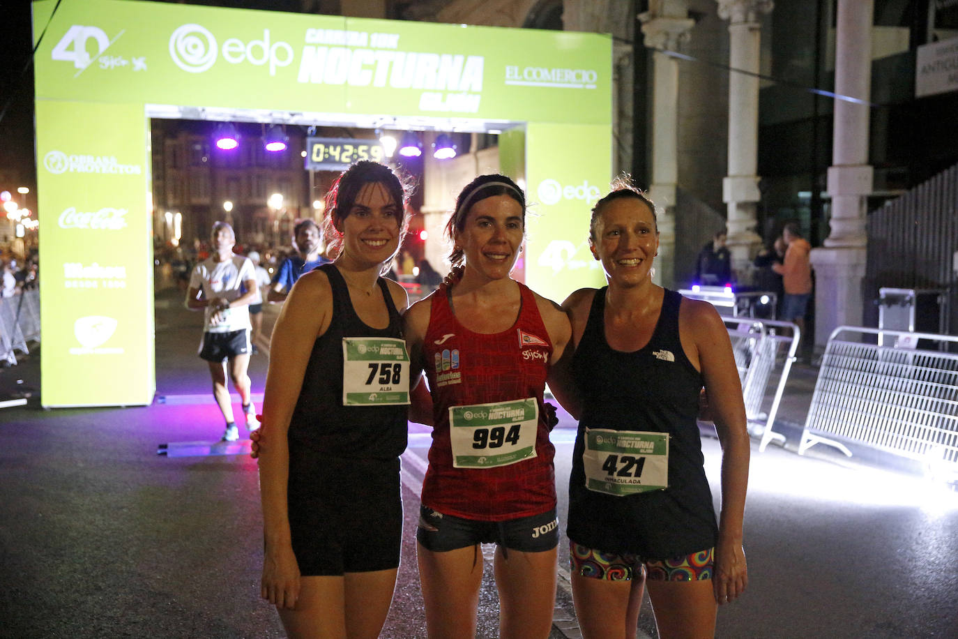 Fotos: ¿Estuviste en la EdP Carrera Nocturna Gijon 10K? ¡Búscate!