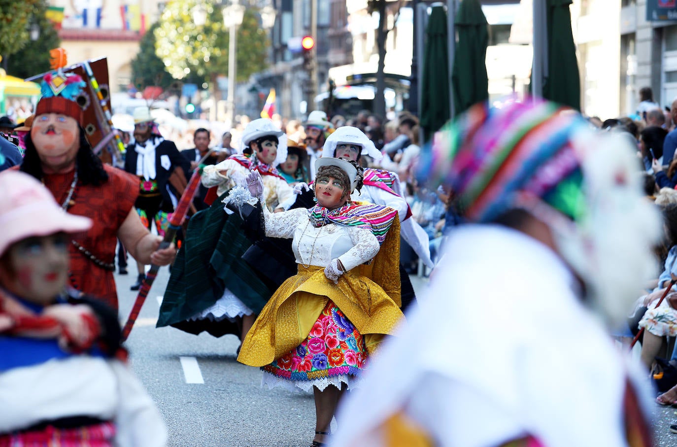 Fotos: Todas las imágenes del desfile del Día de América en Oviedo