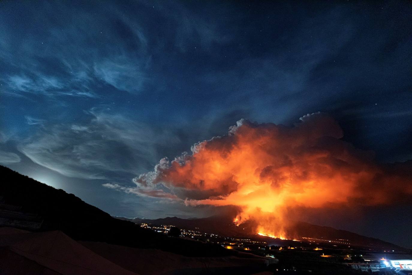Fotos: Las imágenes más impactantes del volcán de La Palma