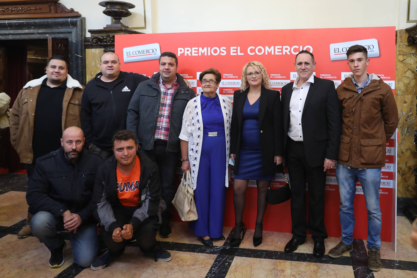 Fotos: EL COMERCIO premia al «mejor retablo de una Asturias que sabe trabajar por el futuro»