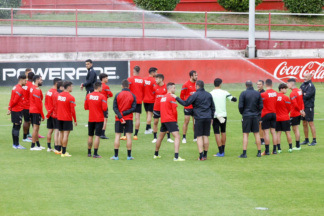 Fotos: Entrenamiento del Sporting (28/09/2022)