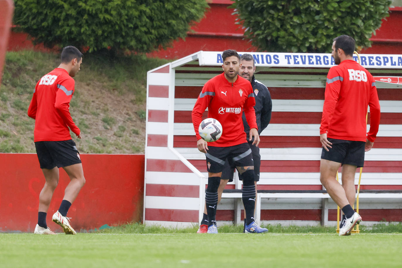 Fotos: Entrenamiento del Sporting (28/09/2022)