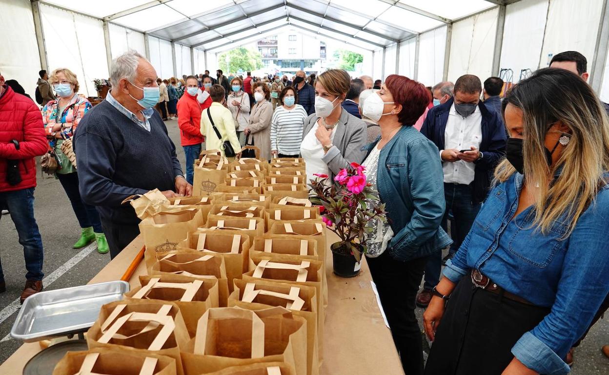 Festival de la Avellana de Piloña en una edición pasada 