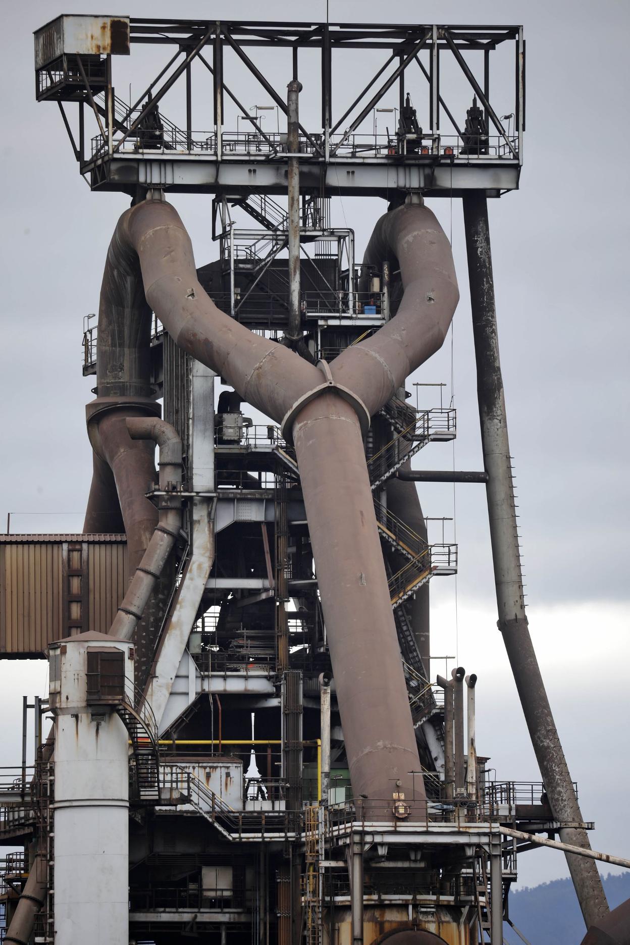 Arcelor paró ayer su horno alto 'A' de forma indefinida. 
